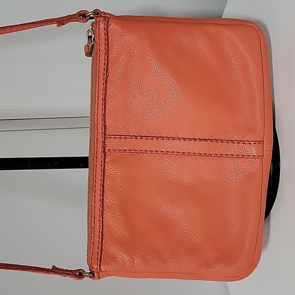 FOSSIL LIPSTICK ERIN SMALL TOPZIP LEATHER CROSSBODY HANDBAG🐹🐹🐹🐹🐹🐹🐹🐹 - Picture 10 of 15